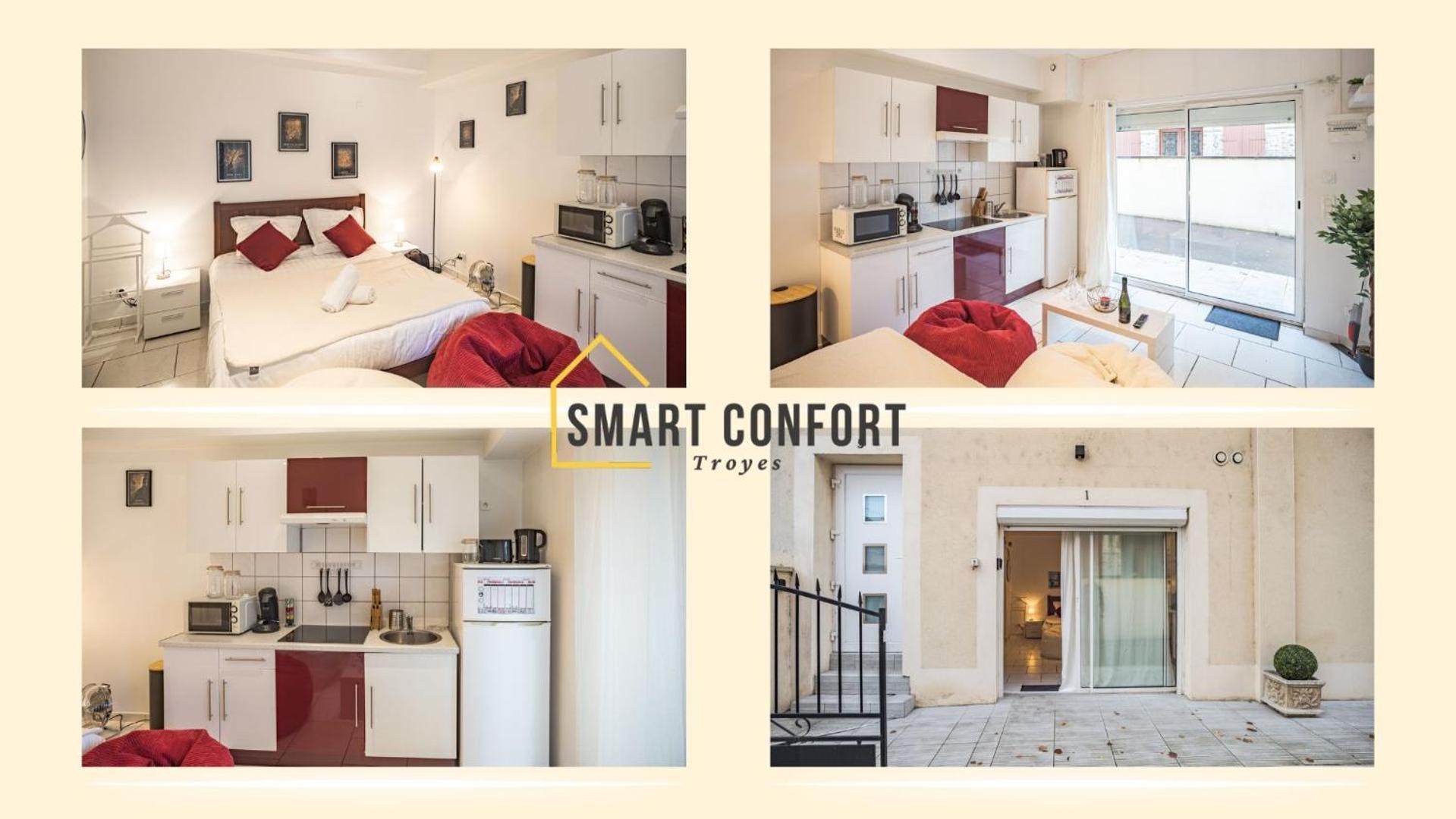 Smart Confort 1 - Studio Confort Et Style Troyes Eksteriør bilde